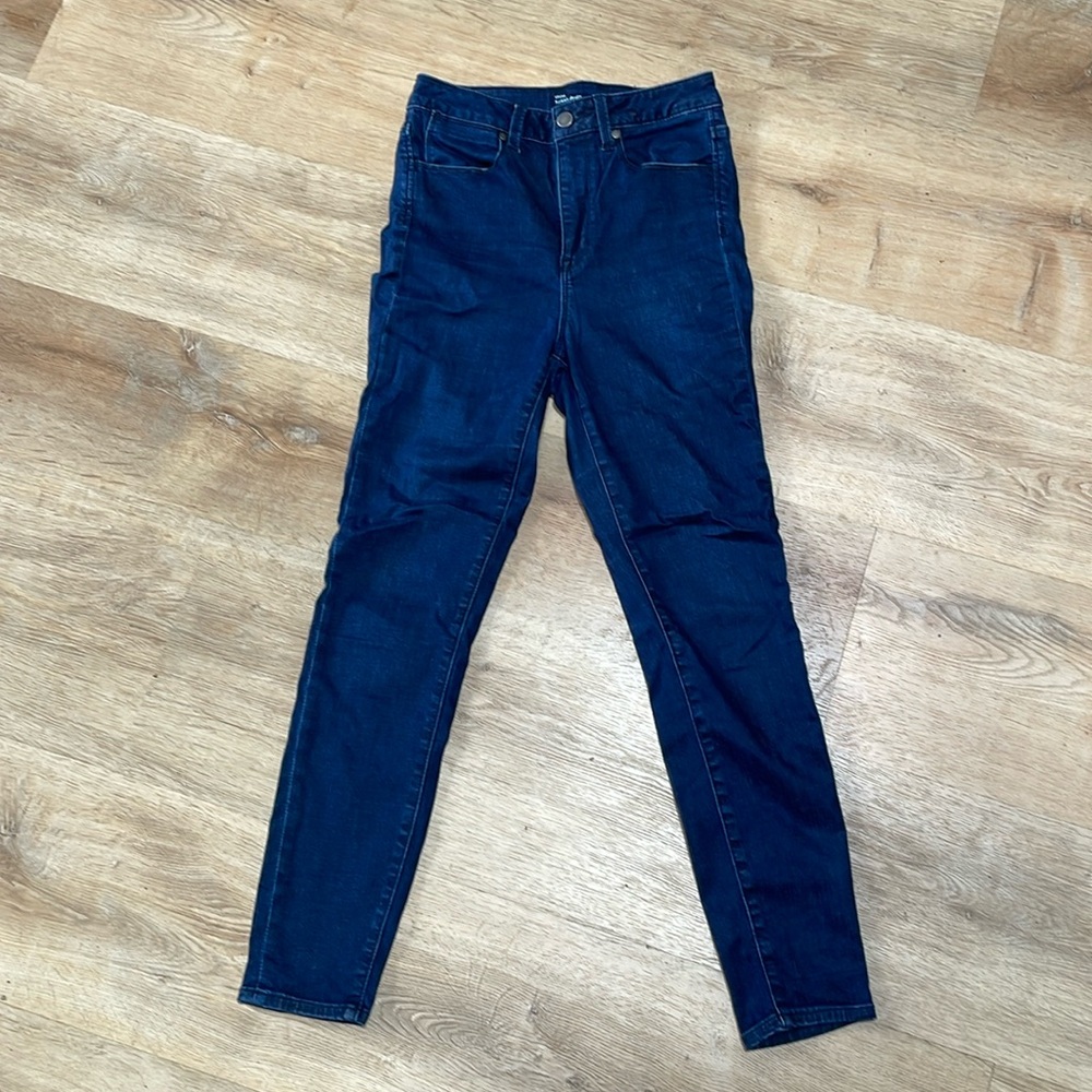 Grana Turkish denim high rise skinny jeans